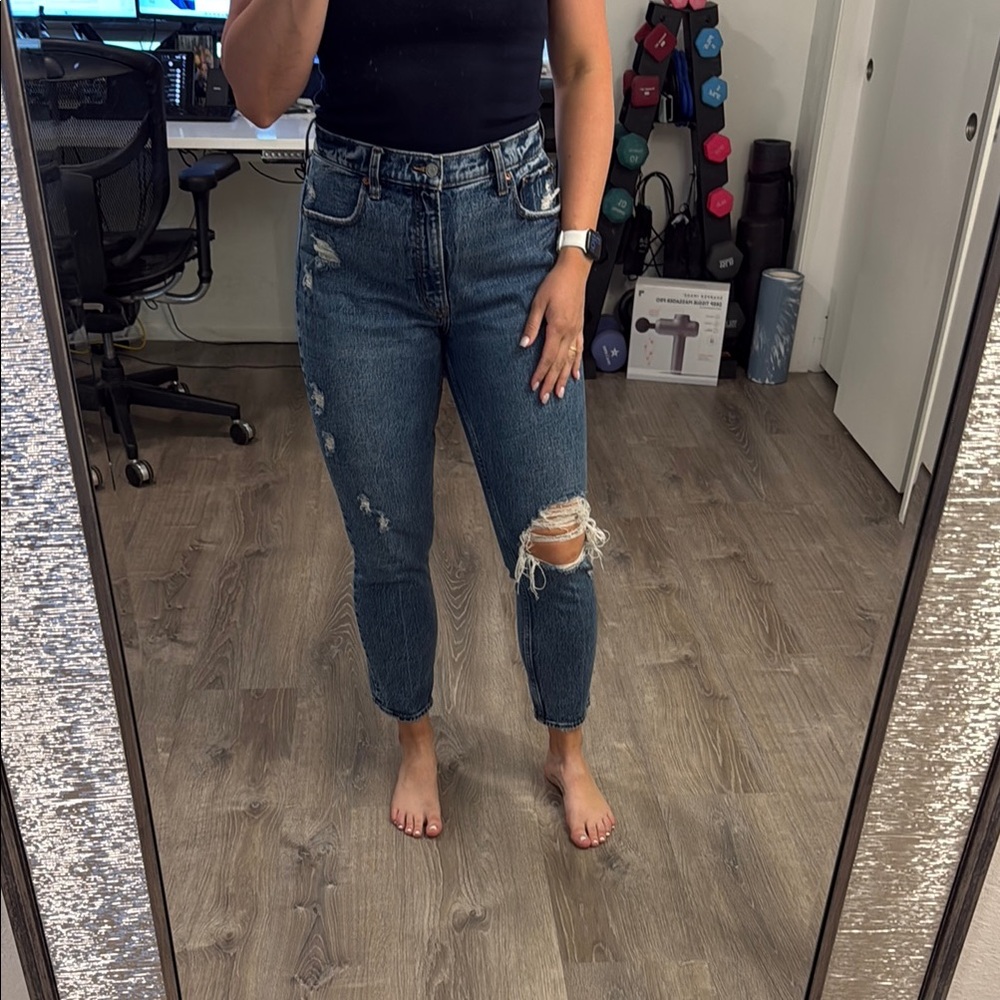 Abercrombie & Fitch High Rise Skinny Jeans